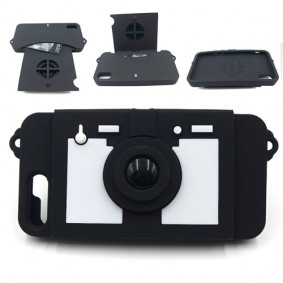 Futrola gumena Camera Pocket za Iphone 7/8 Plus 5.5 bela