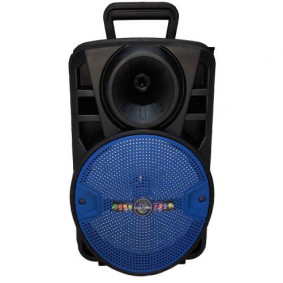 Bluetooth Karaoke zvucnik CH-812 sa mikrofonom plava