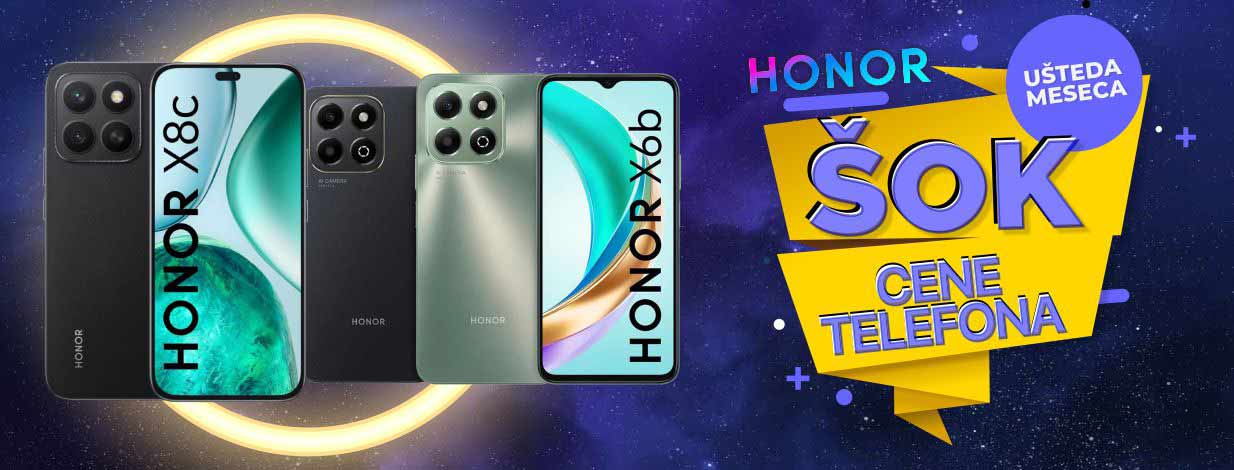 Honor X8c i X6b akcija
