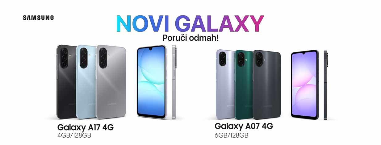 Novi Samsung A07 i A17 u prodaji