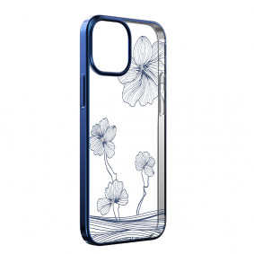 Futrola Hard Case Devia Crystal Flora za Iphone 13 pro plava