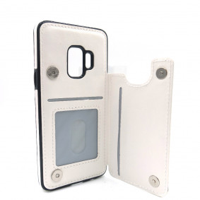 Futrola silikonska Card Holder za Iphone 7/8 4.7 bela