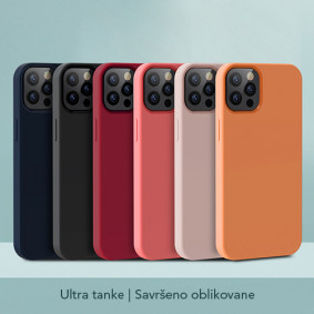 Futrola silikonska Devia Nature Series za iphone 13 Tamno narandzasta