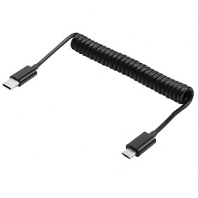 USB kabl spiralni Type C to Micro